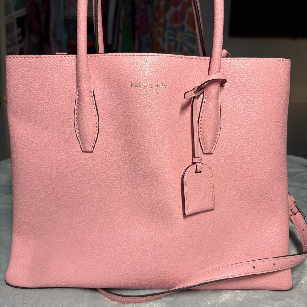 Carnation Pink Kate Spade Eva Medium Satchel